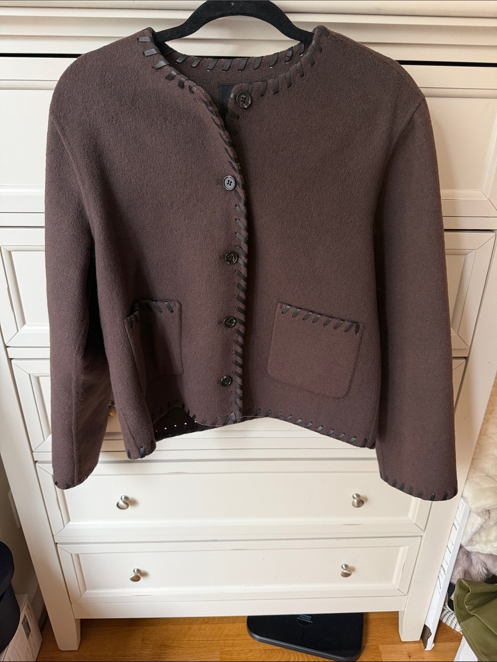 Rail’s Melanie Wool Jacket - Dark Brown